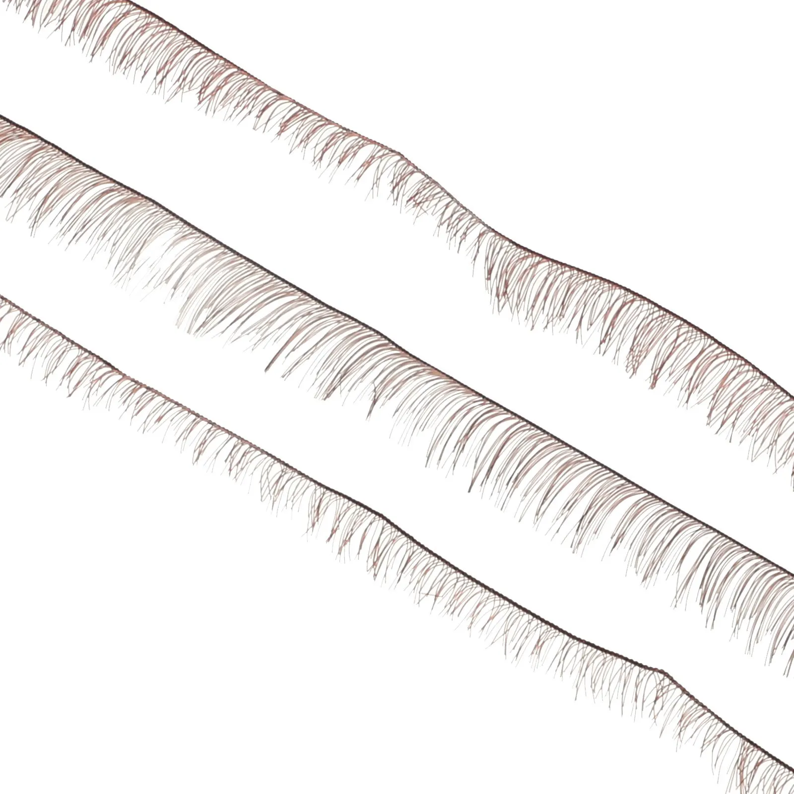 30 pçs cílios postiços para aparência natural completa cílios longos e grossos diy artesanato acessórios macios e confortáveis suprimentos de maquiagem dos olhos