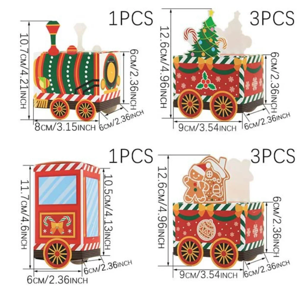 Creative Train Design Christmas Box Christmas Advent Calendar Candy Present Box Navidad Natal New Year Decoration 2026 - Image 5