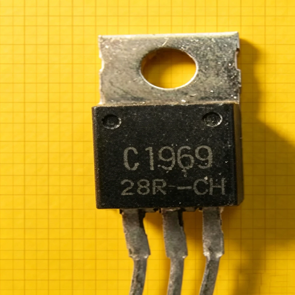 10pcs 2SC1969 C1969 TO-220 In Stock Original disassembly