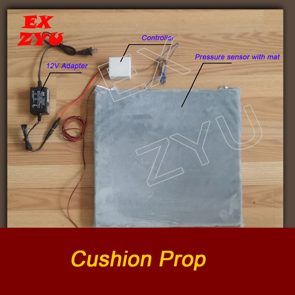 escape room Cushion Prop sit on a chair with cushion to unlock pressure prop escape game chamber room EX ZYU