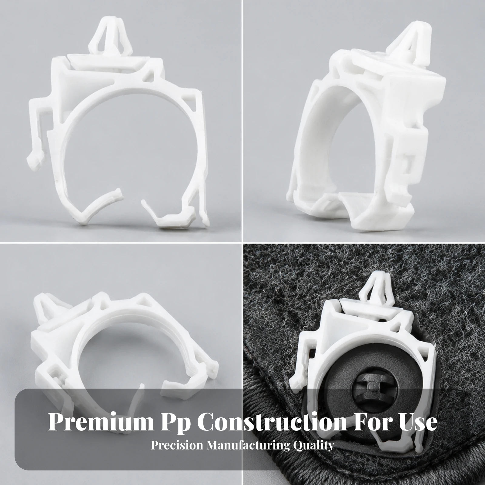Floor Mat Hook Clip Interior Automotive Floor Mat Hook Replacement Long-Lasting for Mechanics