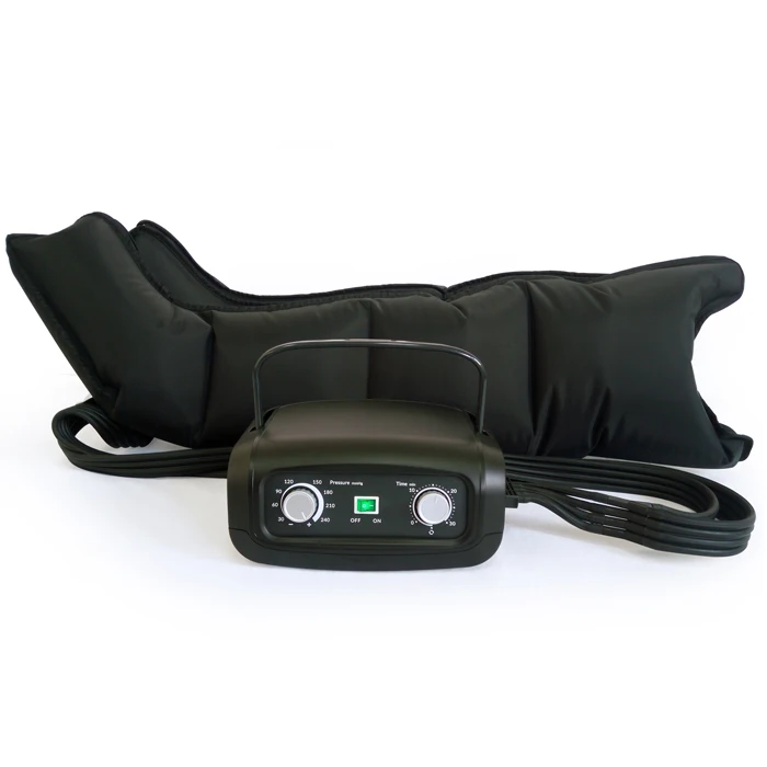 Professional Sequential Compression Recovery System 4-Chamber Air Compression Massage Boots for Improved Blood Circulation