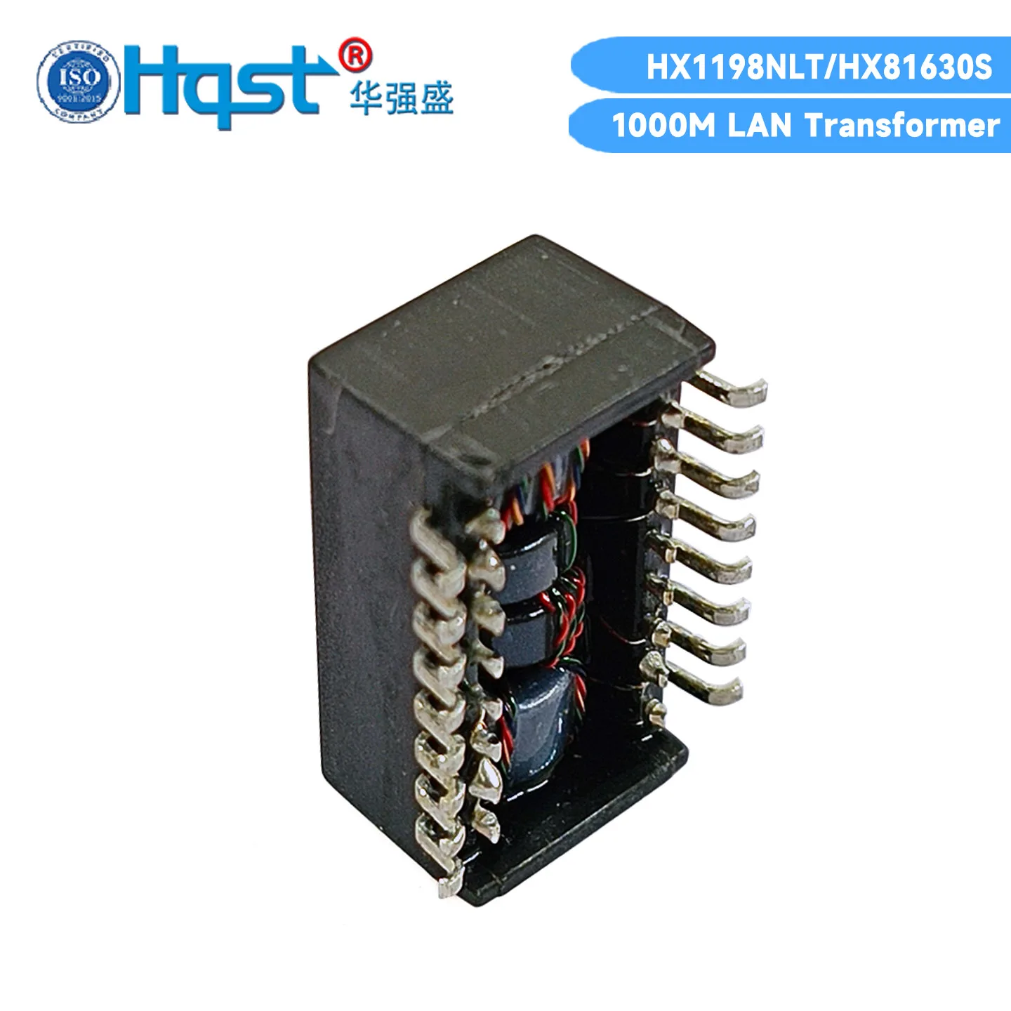 HX1198NLT Network Filter Isolation Transformer SMD for Router, Switch, Security Camera, Factory Direct & Customization Support