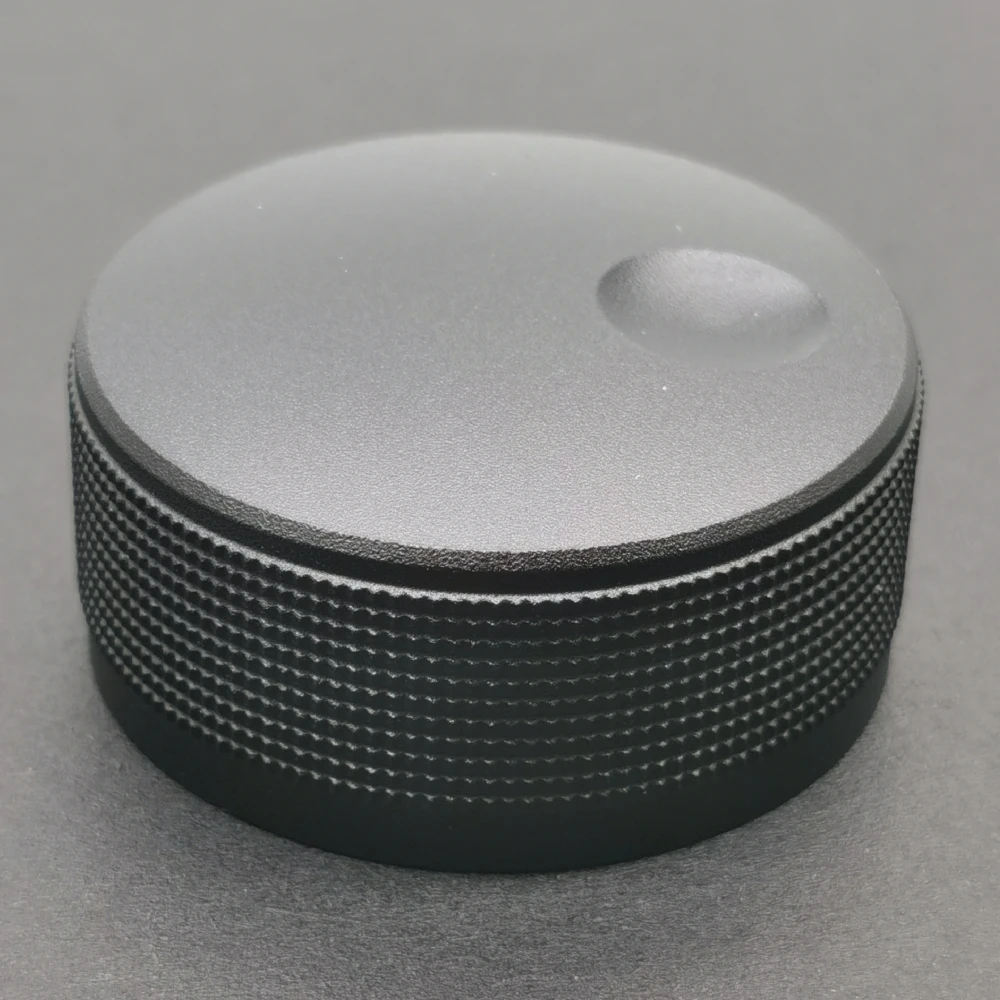 1pcs 45*21mm Shaft Hole 6mm Knob  Aluminum Alloy Encoder Volume Control Audio Potentiometer Knob （Floral Axis/D-axis）