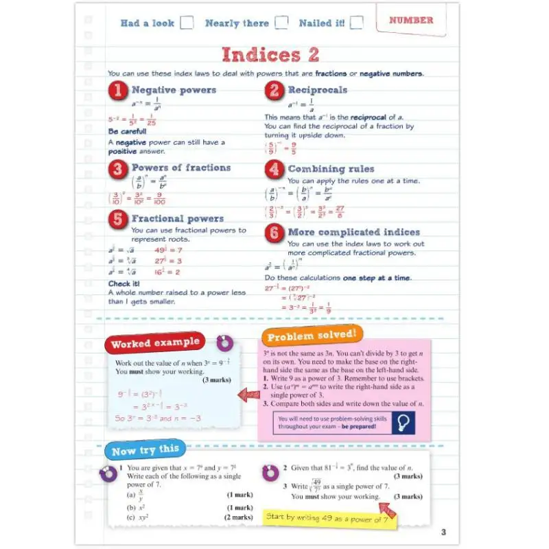 Podręcznik do przygotowywania na egzamin Pearson REVISE AQA GCSE Maths Higher z ćwiczeniami online i wideo, dla egzaminów na rok 2025 i 2026.