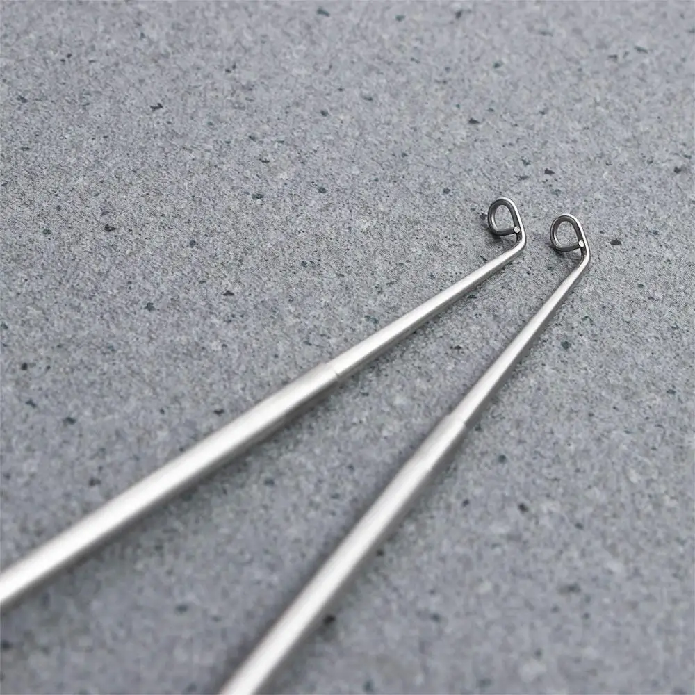 معالجة نونسليب السلامة الفولاذ المقاوم للصدأ المحمولة خطاف الصيد Disgorger هوك ديتشر الصيد هوك مزيل الألومنيوم هوك النازع