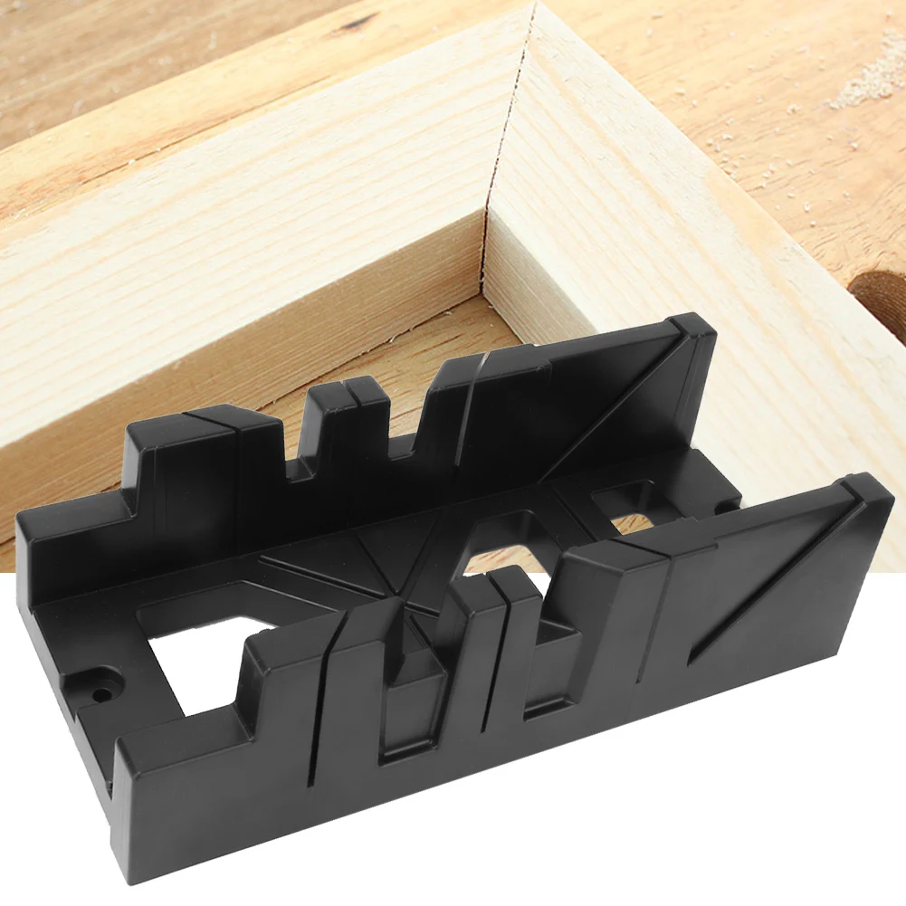 Multi function Miter Saw Box Cabinet Case 0/45/90 Degree Wood Gypsum Cutting Tool