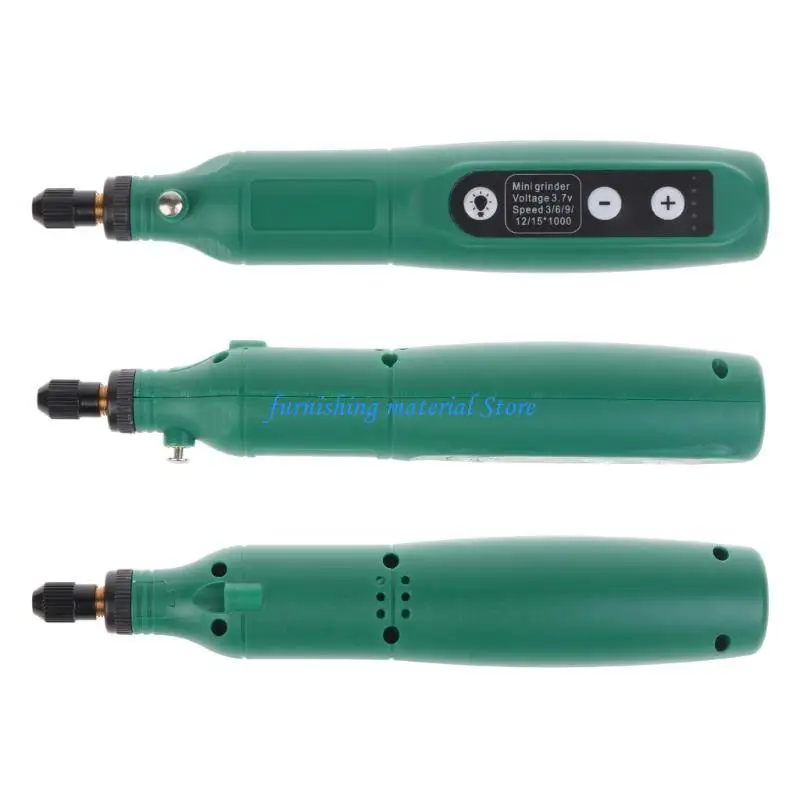 Y5GD 60 Chiếc Máy Khoan Mini Điện Máy Khoan Móng Tay Dụng Cụ Điện Sạc 3.7V Tẩy Sơn Móng Tay Máy Xay 5 Tốc Độ bộ Bút Khắc