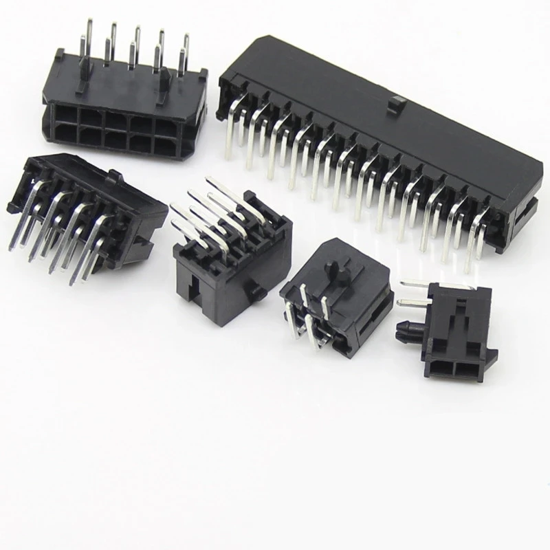 10PCS MX 3.0mm pitch connector 43045 small 5557 double row looper seat PCB control circuit board Connectors