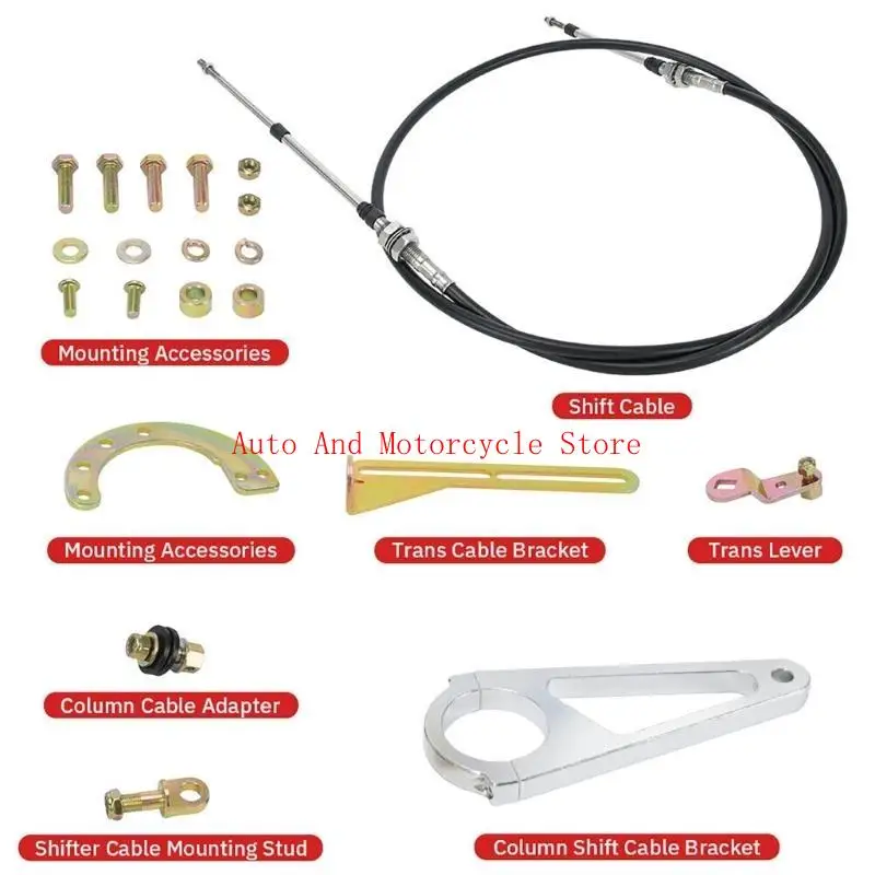 

Adjustable Shifter Steering Column Cable Shifter for 4L70E