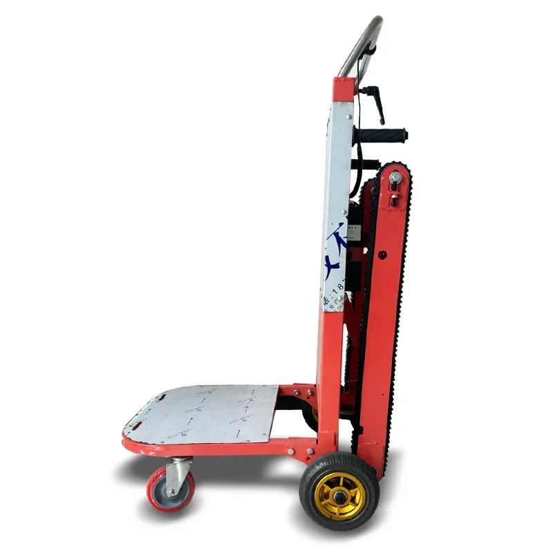 

【Hot】Heavy Portable Electric Stair Climber Trolley Foldable Battery Powered Design