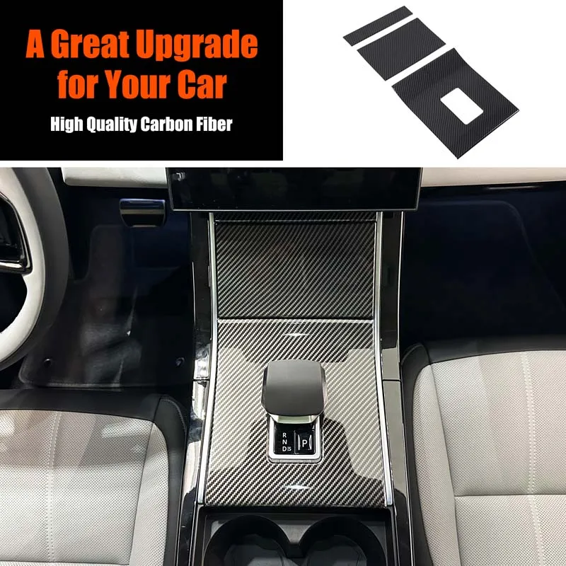 

Для 2024+ Land Rover Range Rover Star Vein/Aurora панель переключения центрального управления положення шестерни декоративная рамка ABS Piano Black