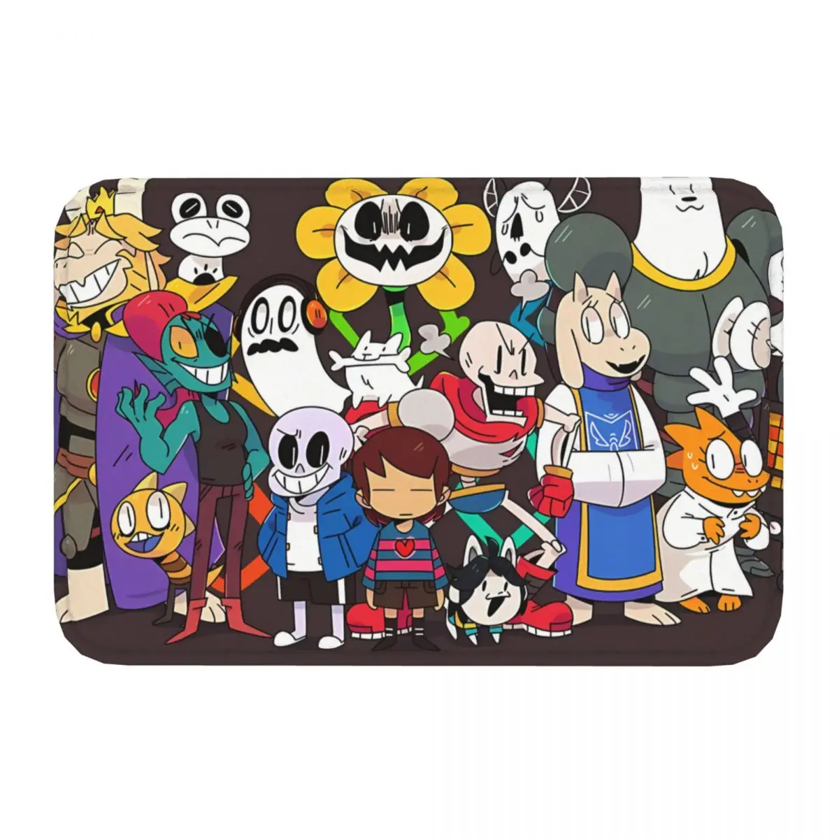 Game Deltarune Spamton Non-slip Doormat Characters Living Room Kitchen Mat Welcome Carpet Home Modern Decor