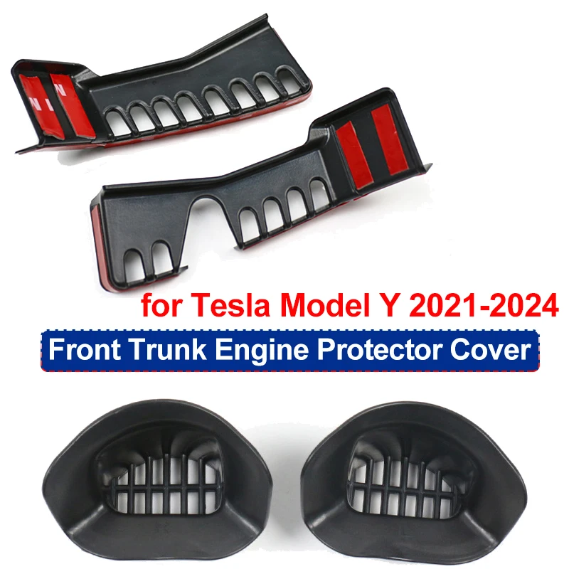 Für Tesla Model Y HW4.0 2024 Motor-Anti-Schlammabdeckung MY 2023 Motorraumabdeckung ModelY Motification Innenzubehör