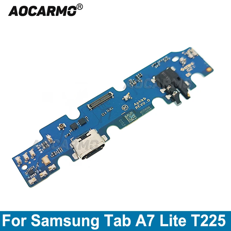 

Aocarmo USB Charging Port Charger Dock Connector Flex Cable For Samsung Galaxy Tab A7 Lite SM-T225 Replacement Part