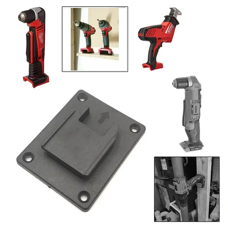 

Battery Mount Holder Storage Rack Suitable for DeWalt 14.4V 18V 20V Milwaukee M18 18V Lithium , Duty Bracket for Workshop 10pcs