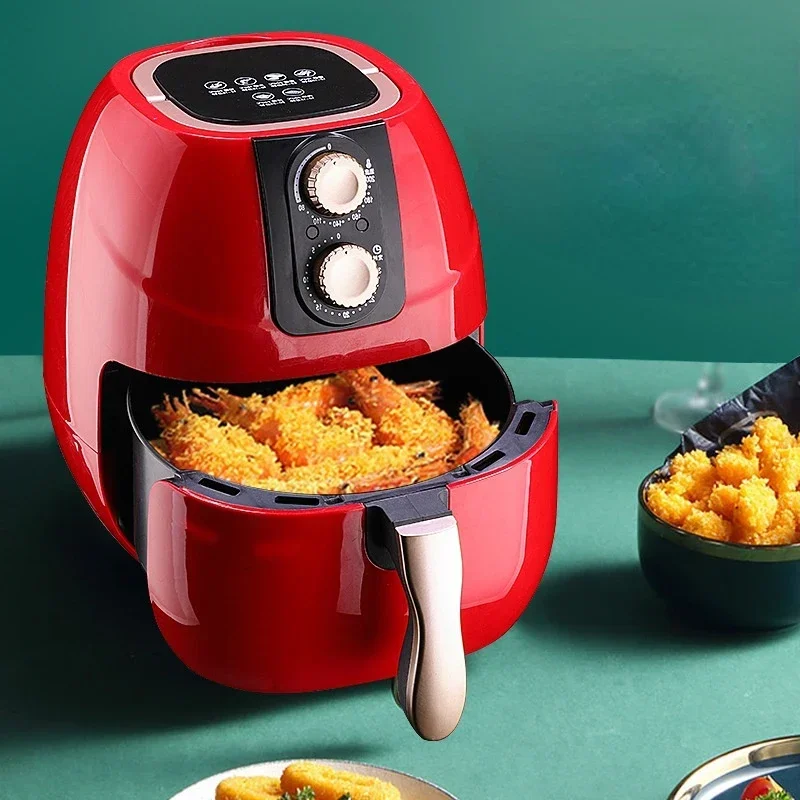 

5L Home Air Fryer Large Capacity Multifunctional Automatic Oven Electric French Fries Machine Accessories Air Fryer Household