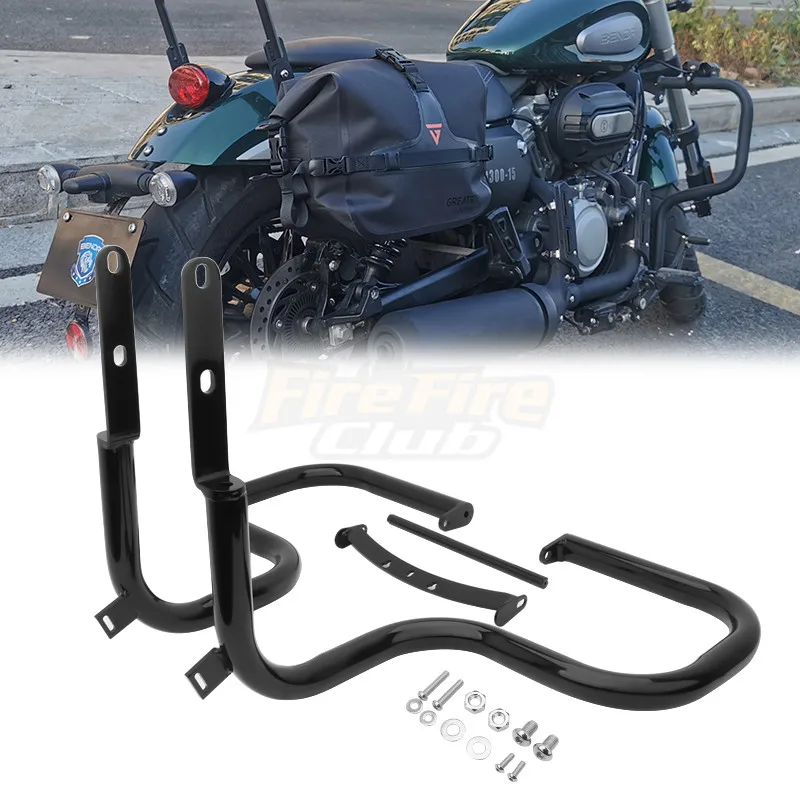 

Motorcycle Front Engine Guard Highway Crash Bar Protection For Benda BD300 BD 300 BD300-15 Accessories