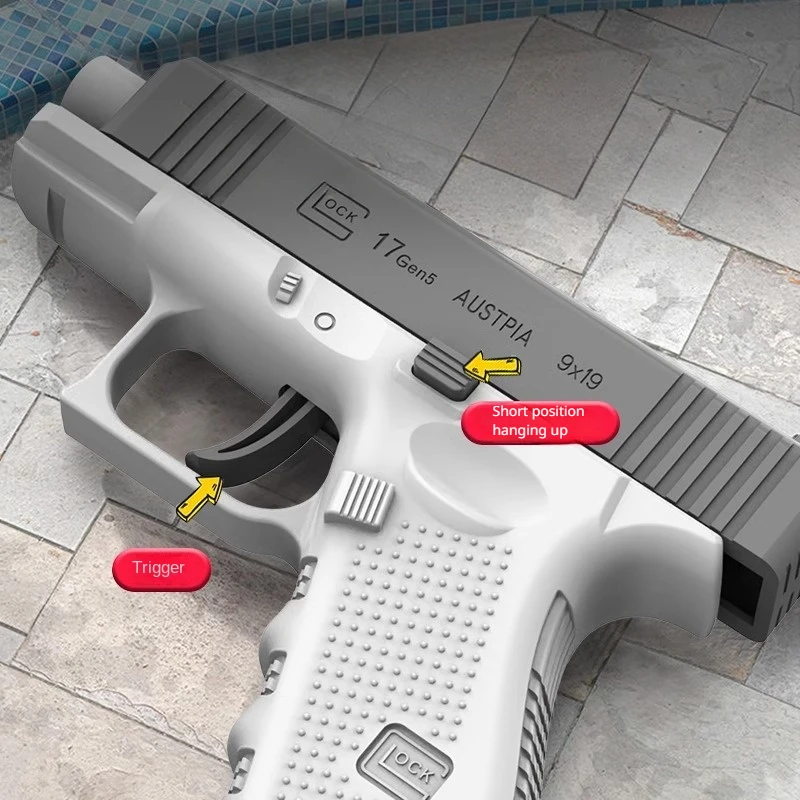 Новинка, детский водяной пистолет для детей, летняя пляжная игрушка для сражения с водой в ванной, для бассейна, игрушка в подарок, для родителей