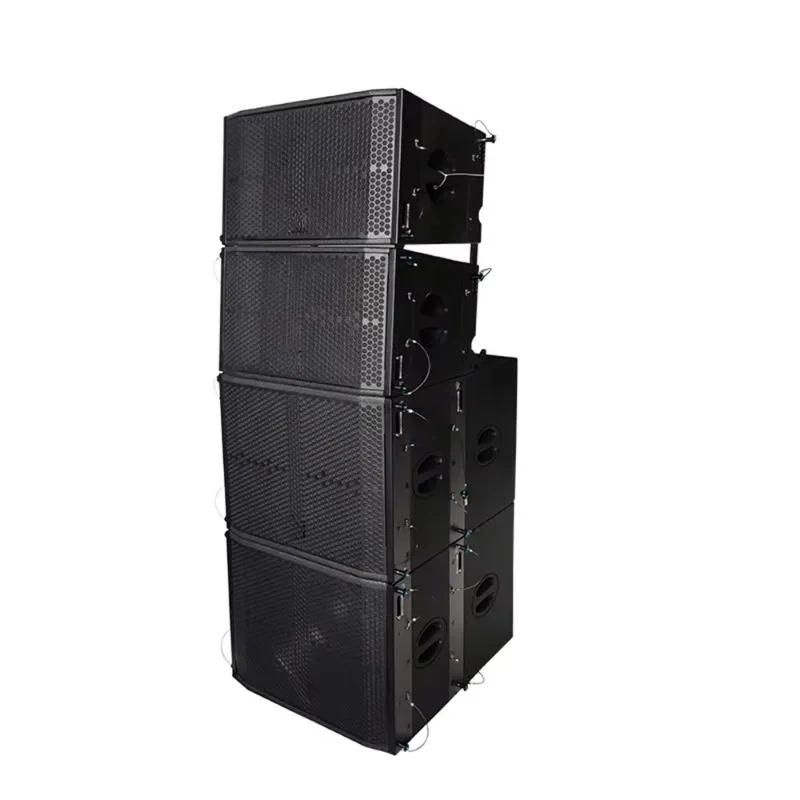 

high quality Neodymium Magnet DJ Sound Line Array Speakers ohm Impedance High Peormance Portle PA System