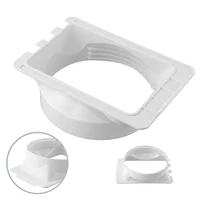 Connecteur de tuyau d'échappement de Ventilation climatiseur Mobile ABS Cm adaptateur de conduit connecteur de tuyau d'échappement climatiseur Mobile 6