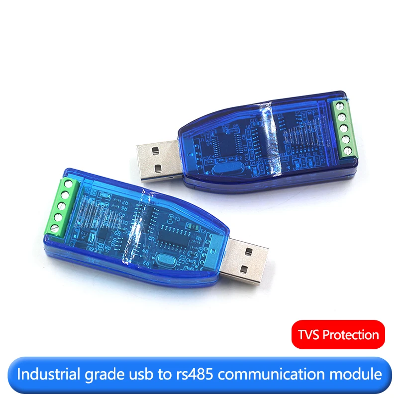 Industrial-grade usb to rs485 communication module bidirectional half-duplex serial line converter U485 TVS protection