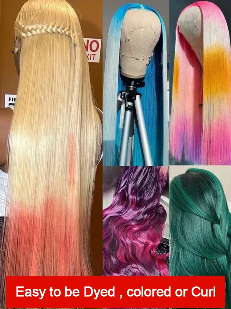 250% فضي رمادي اللون شعر طبيعي مفرود الباروكات 13x6 HD الدانتيل الجبهة الباروكات البرازيلي 30 40 بوصة 13x4 الدانتيل أمامي خصلات الشعر المستعار الإنسان