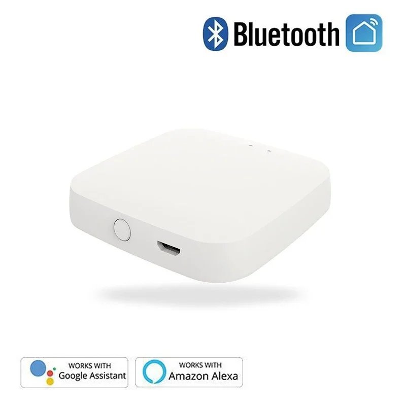 

Многорежимный интеллектуальный шлюз ZigBee Bluetooth Mesh Hub Работает с приложением Tuya Smart Голосовое управление через Alexa Google Home