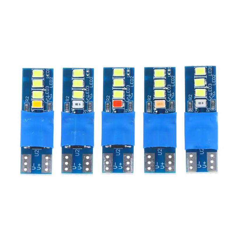 2Pcs Dynamic T10 Car Interior Reading Light Trunk Led Width Indicator Lights