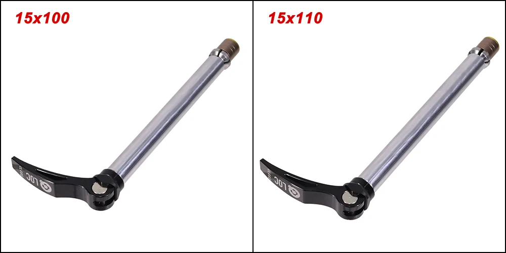HEPPE Fahrrad Steckachse Schnellspanner 15x100mm 15x110mm MTB Vorderradnaben Schnellspanner für SR SUNTOUR 15x100 15x110 Vordergabel – Detail 6