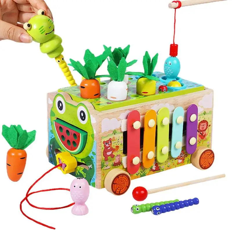 

Play Cube Activity Center Multifunctional Activity Play Cube Educational Puzzle Learning Sorting Toys With Xylophone Interactive