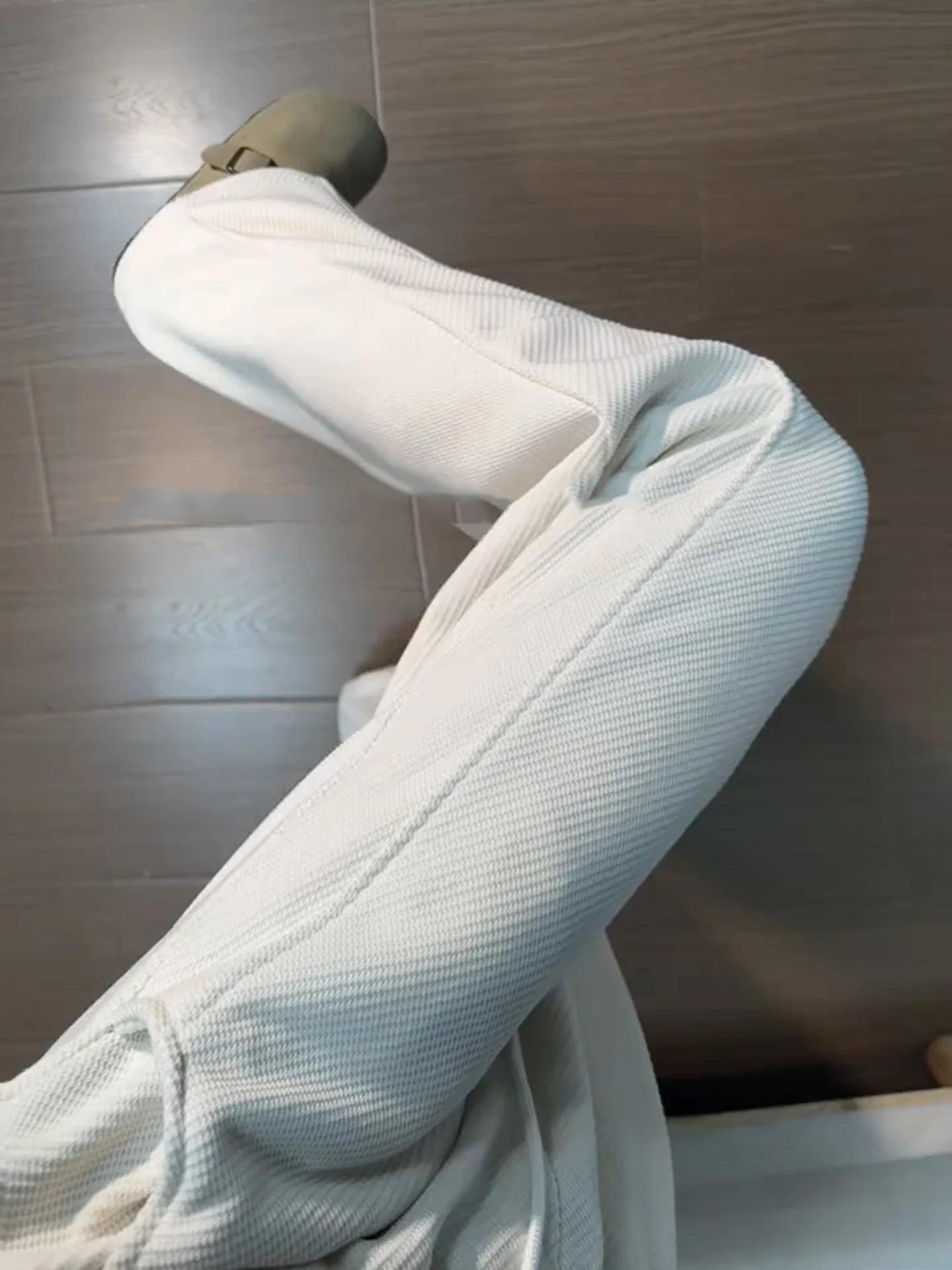 

Мужские повседневные брюки с драпировкой на подкладке American Sle, осенне-зимние прямые брюки с эффектом похудения