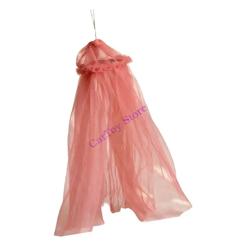 

Excellent Miniature Bedroom Furniture Wooden Bed Realistic Fabric Finish 1:12 Scale