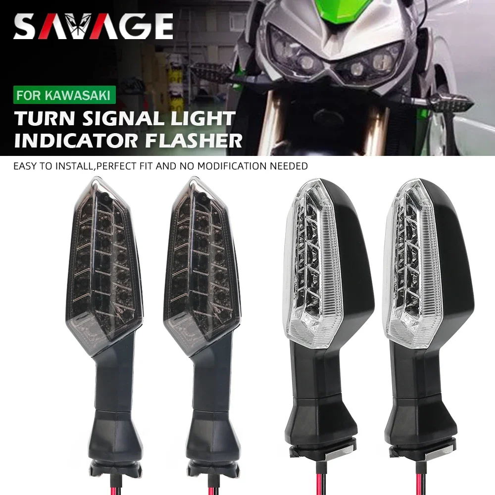 

Светильник указатель поворота для KAWASAKI KLE 650/1000 Versys Z250 Z300 Z400 Z650 Z750 Z800 Z1000 ZRX1200, световой индикатор для мотоцикла
