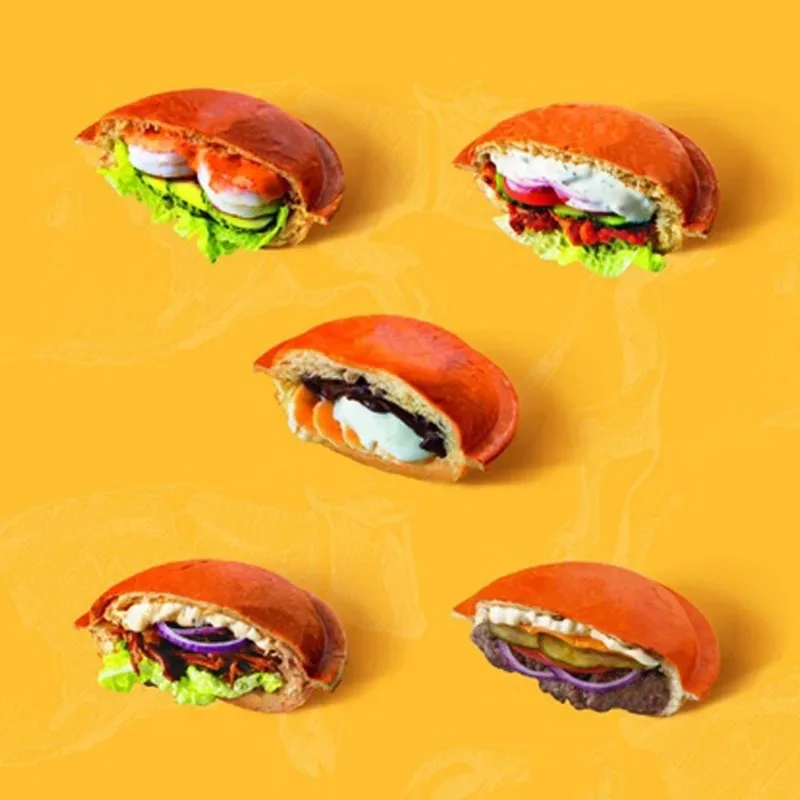 Машина для приготовления гамбургеров для мороженого для малого бизнеса. Идея изготовления гамбургеров Gelato НЛО на заказ с CE.