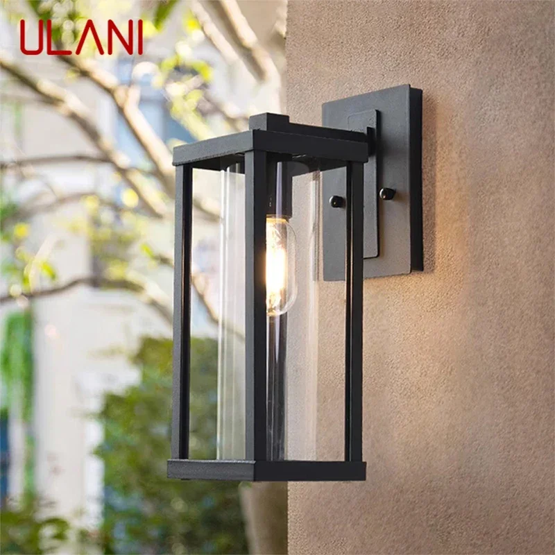 

ULANI Contemporary LED Outdoor Wall Lamps Electric Simplicity Waterproof Balcony Hallway Courtyard Villa Gate Hotel