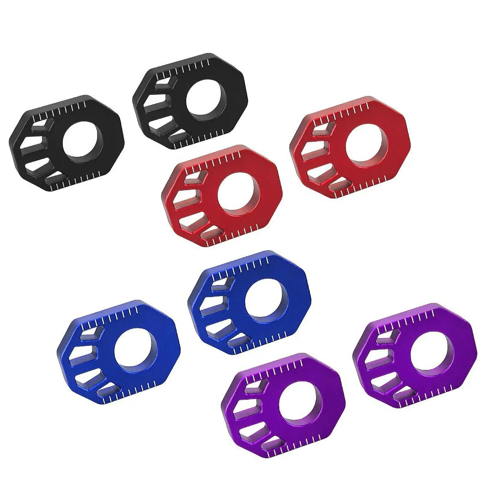 

2Pcs Dirt Bike Rear Axle Blocks Modification Accessories CNC Aluminum Alloy for Honda Crf250L Crf300L Off Road Motorcycle