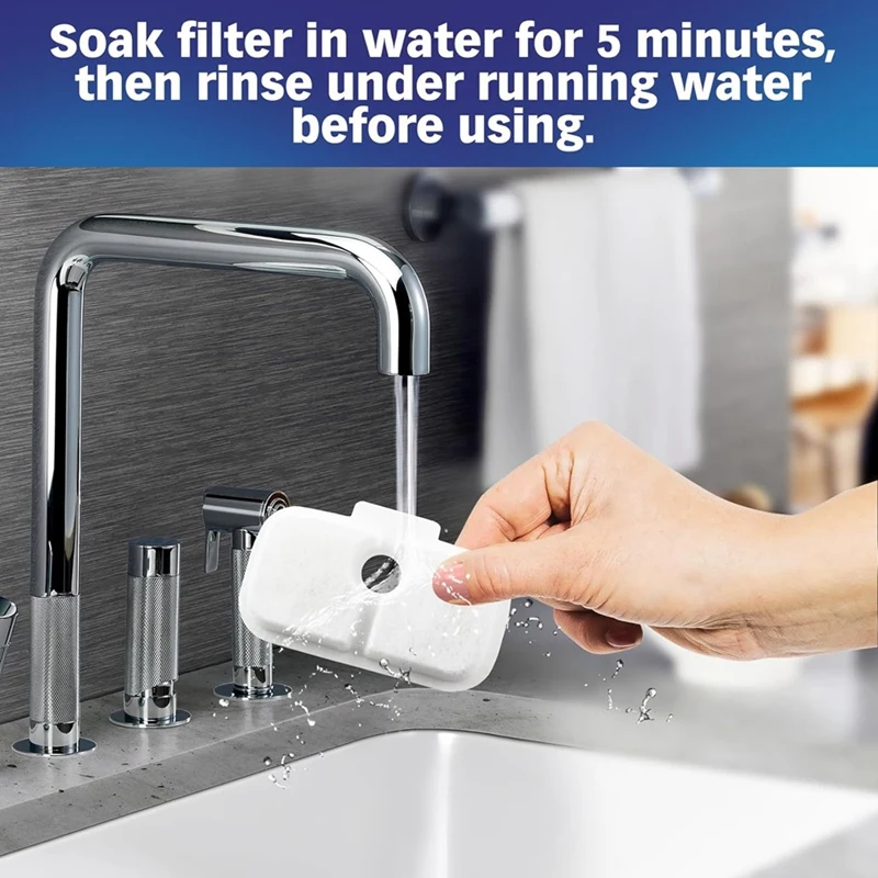 Filtros de substituição para Pet Water Fountain, Tripla Filtração, Cat Water Fountain, PETLIBRO PLWF105 PLWF115 PLWF005