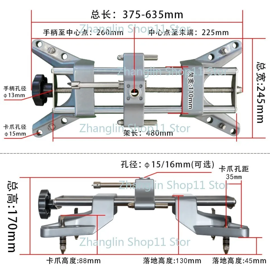 3D Wheel Alignment Machine Car Clamp Fits 11-25\