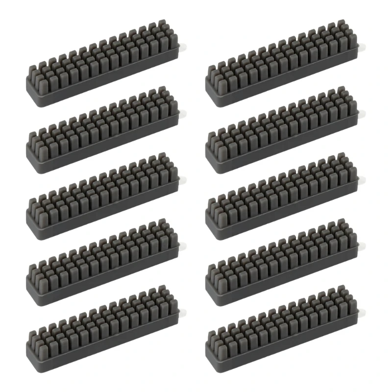 CORA Silicone Bed Wiper Nozzle Care Pad for Mini Model, Adhesive Textured 10 Pack for Printer Care, Wipe Area Support, and Start