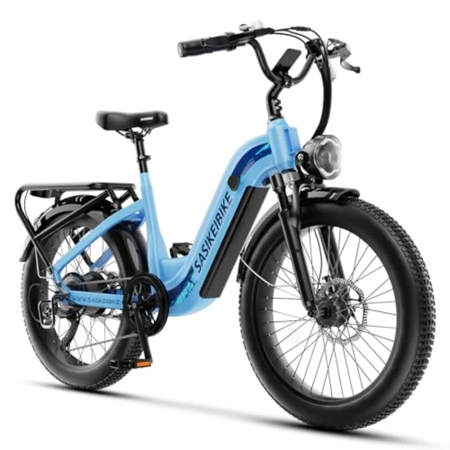 

Electric bike for commuting and mountain use, aluminum alloy frame, matte black finish, 1500W motor with 48V 20Ah removable bat