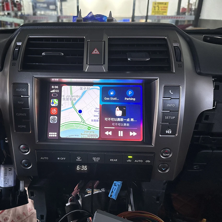 Drahtloses Carplay Android Auto Interface OEM-Bildschirm-Upgrade-Modul für LEXUS GX460 2014–2021