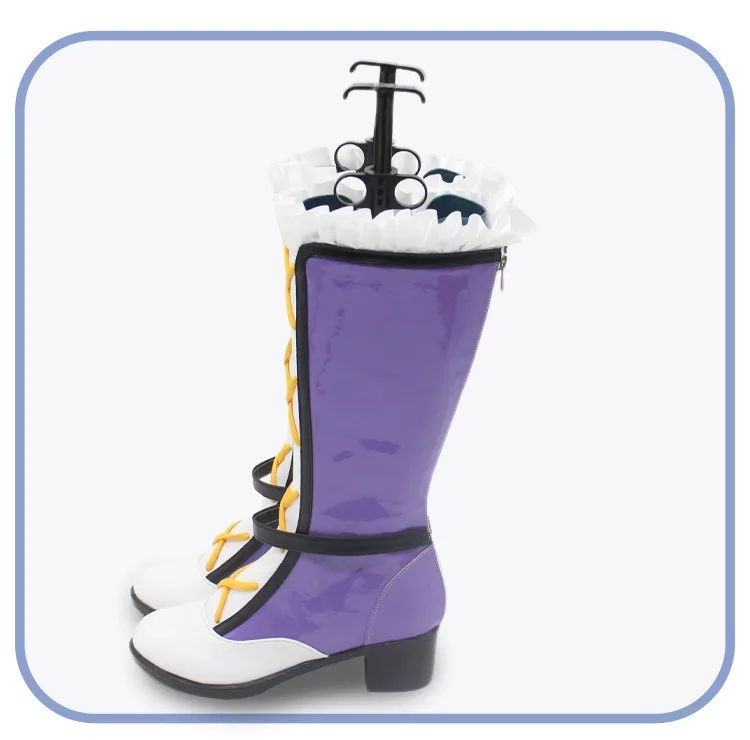 Chouno Maika – chaussures de Cosplay en cuir PU, accessoires de Cosplay, bottes de carnaval d'halloween sur mesure