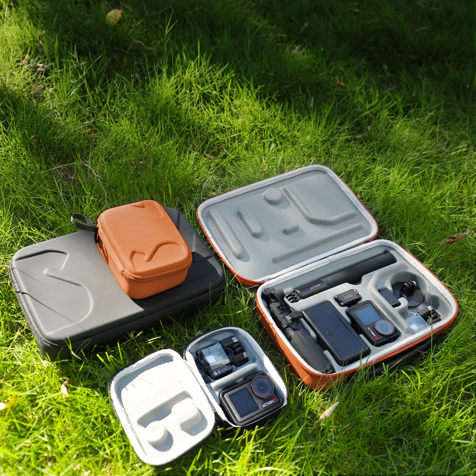 Borsa combinata portatile per DJI Osmo Action 5 Pro 4 3 Accessori per fotocamera Custodia da viaggio Borsa da trasporto standard/avventura impermeabile