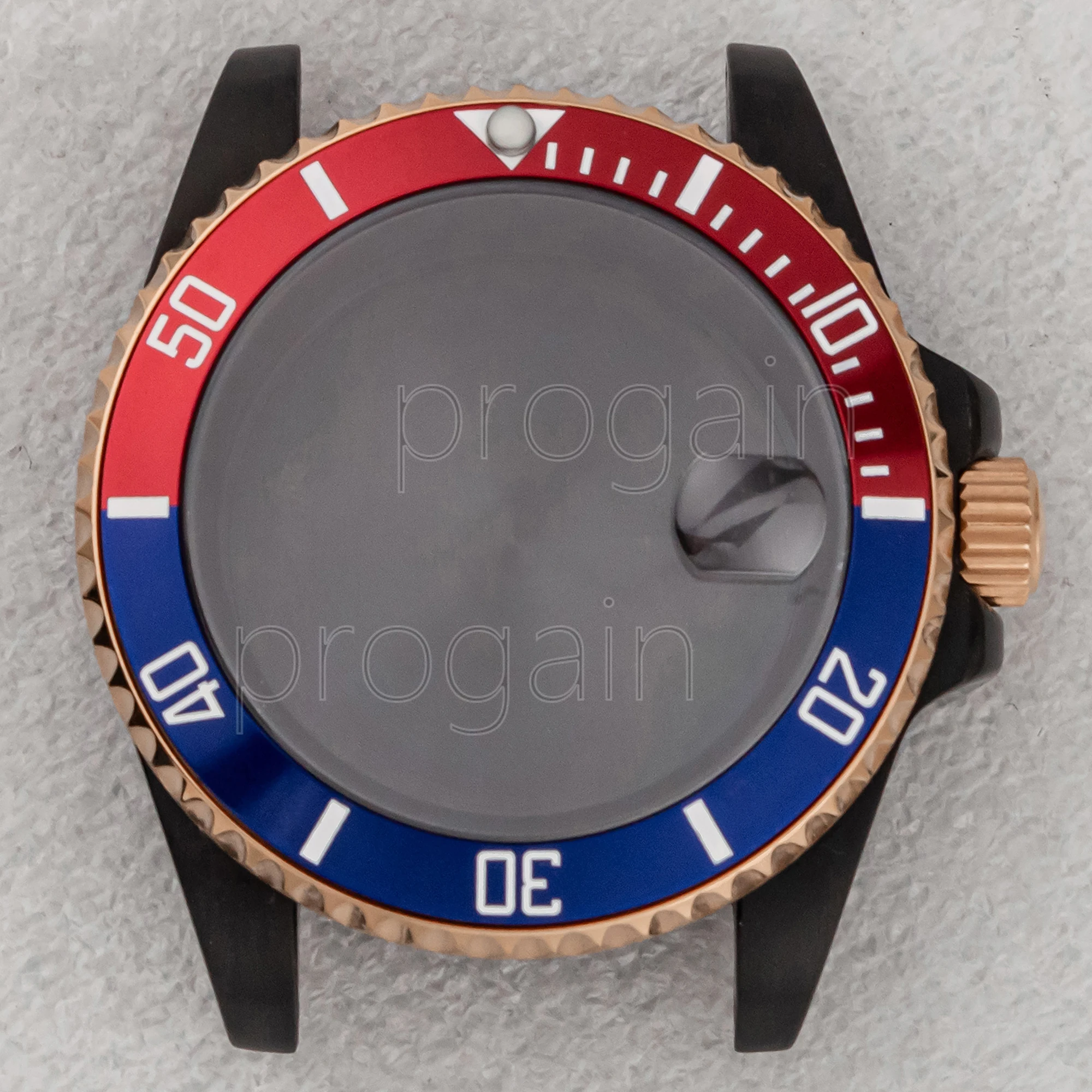 

40mm Watch Case 10ATM Waterproof Sapphire Glass for NH34/35/36 Movement SUB GMT Case 316L Stainless Steel Watch Case Watch Parts
