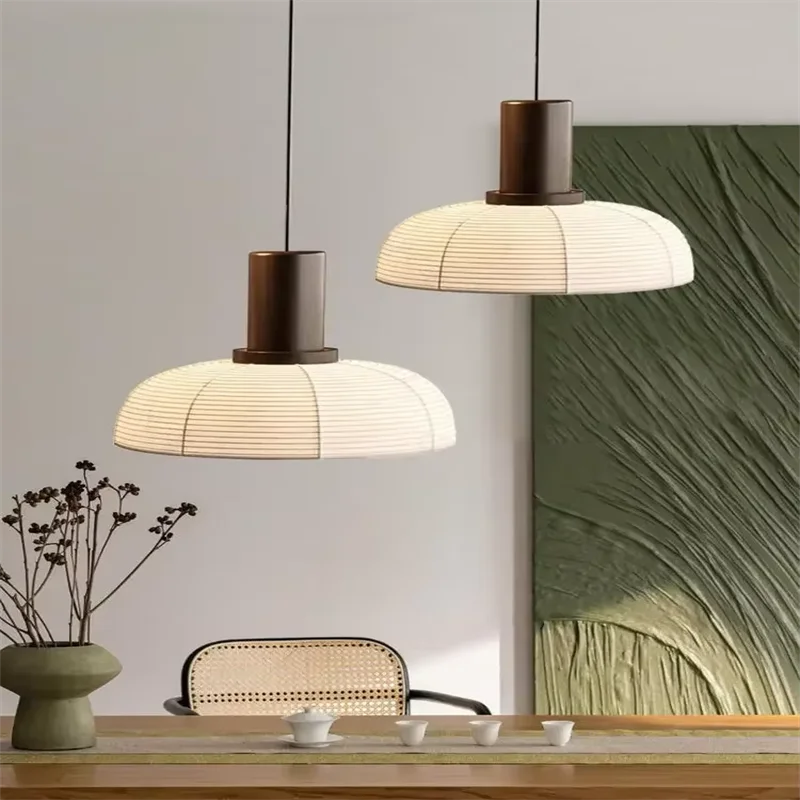 

Modern Wabi Sabi Pendant Lamp Japanese Homestay Living Room Hanging Chandelier Lighting Decor For Warm Ambiance Home Cafe