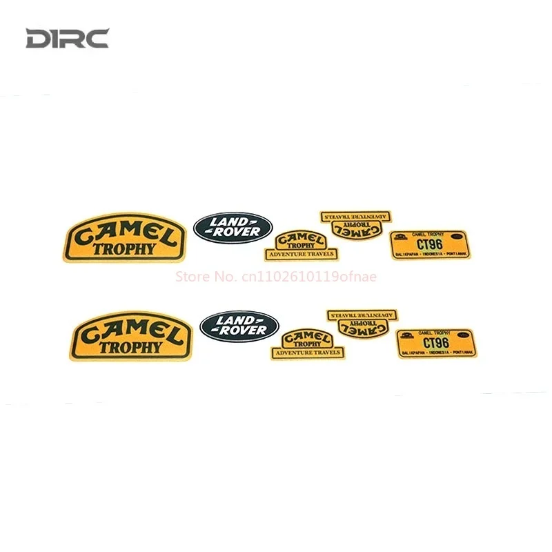 Rcdream Fcx10 كأس الجمل تسلق سيارة قذيفة محاكاة تعديل درع الإطارات المزاج تعديل الملحقات معلقة الديكور