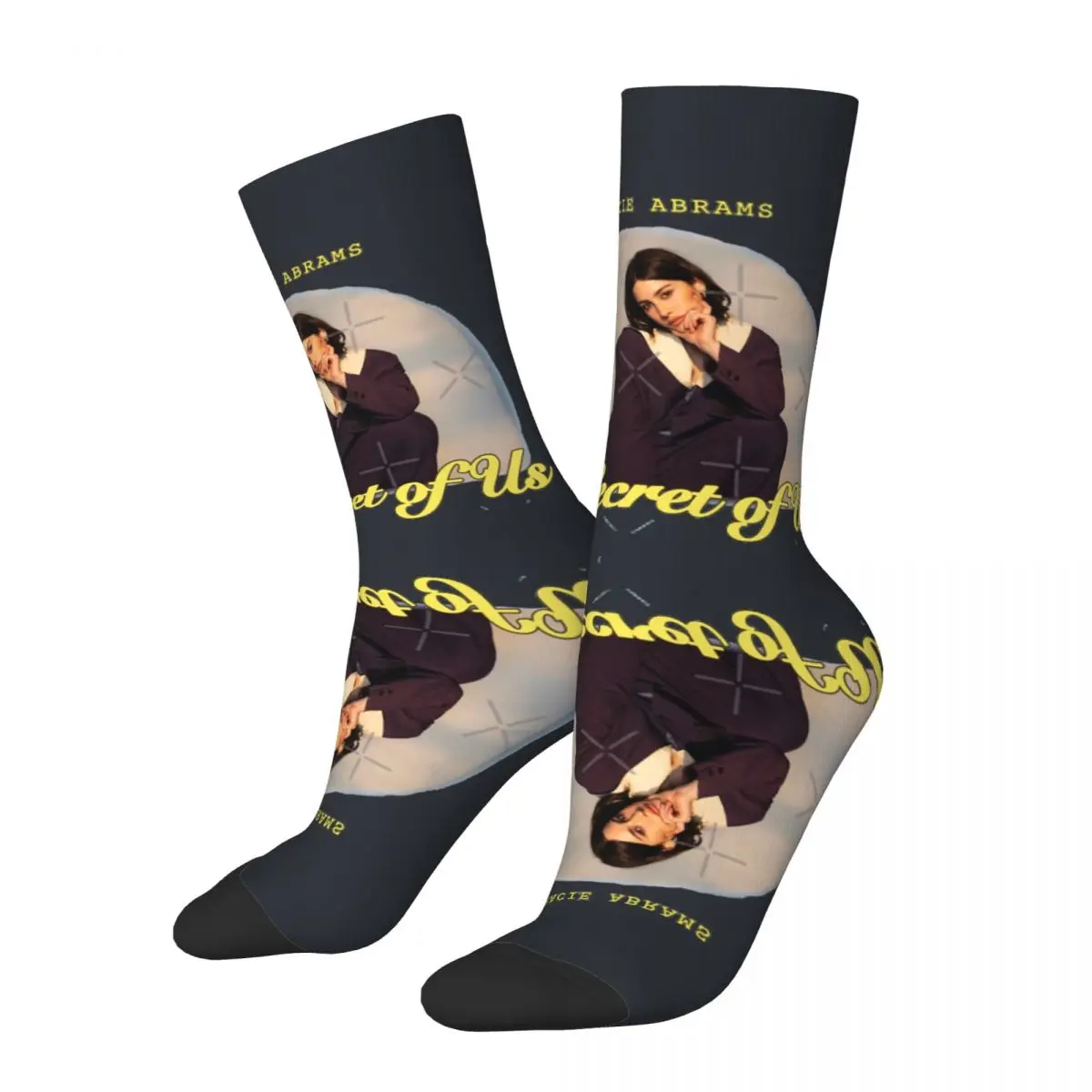 Vintage The Secret Of Us Men's compression Socks Unisex Gracie Abrams Pattern Printed Crew Sock official-website tops fugees