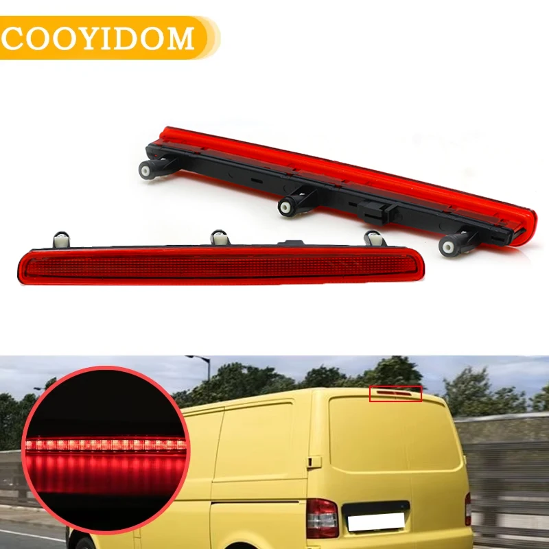 For VW Transporter T5 2003 2004 2005 2006 2007 2008 2009 2010-2015 LED 3RD Third Brake Light Level Rear High Mount Stop Lamp