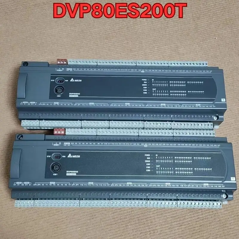 Second-hand DVP80ES200T PLC controller function test is normal